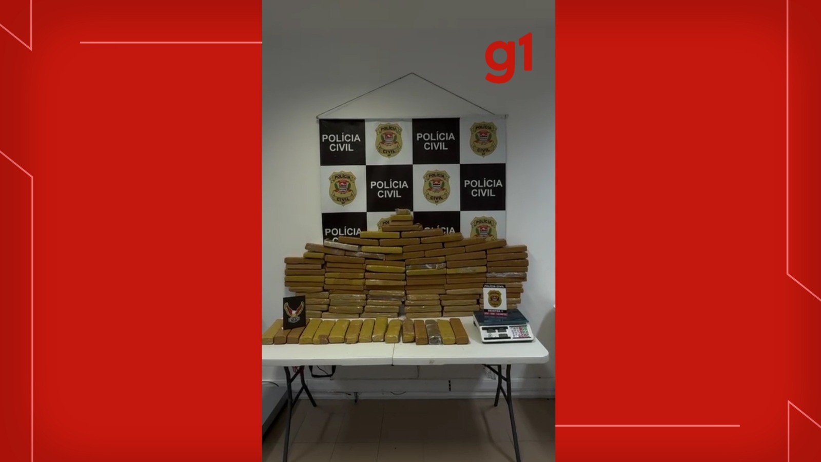 Polícia prende dois homens com mais de 80 kg de drogas em São José dos Campos, SP