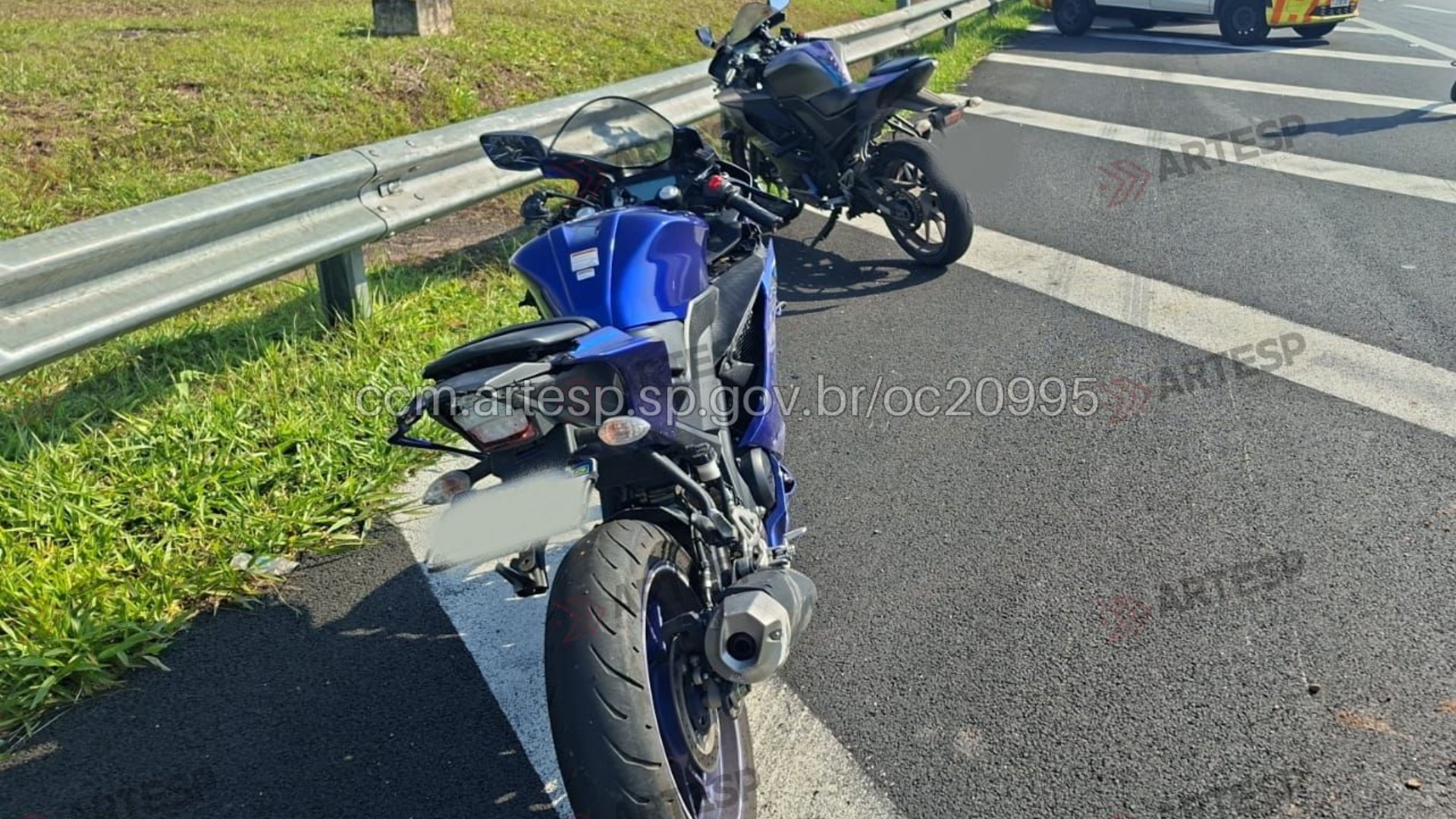 Motociclista morre após colisão entre duas motos em rodovia de Jundiaí