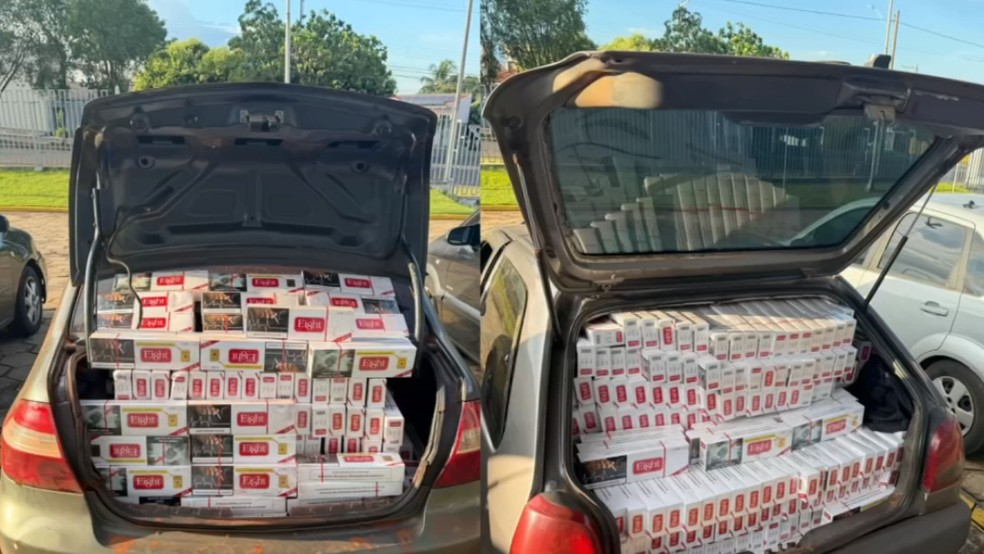 Valor de mercadorias apreendidas pela Receita Federal sobe 63% e chega a R$ 82 milhões na região de Prudente — Foto: Polícia Militar/Divulgação