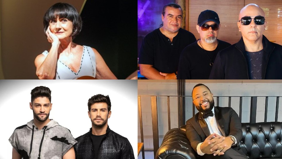 Zezé Polessa, Novo Som, Munhoz e Mariano e Dudu Nobre são atrações do final de semana no Espírito Santo. — Foto: Divulgação