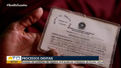 Emissão de certidão de registro civil pode ser solicitada de forma virtual