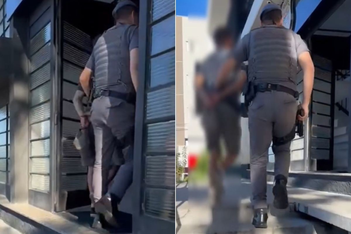 Detento que fugiu em 'saidinha' é recapturado após tentar enganar policiais com nome falso; VÍDEO 