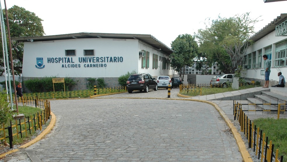 Hospital Universitário Alcides Carneiro (HUAC), em Campina Grande — Foto:  Leonardo Silva/Jornal da Paraíba