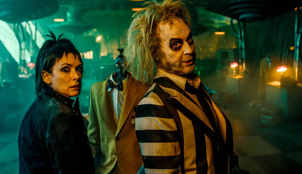 'Os Fantasmas Ainda Se Divertem: Beetlejuice Beetlejuice'. — Foto: Divulgação