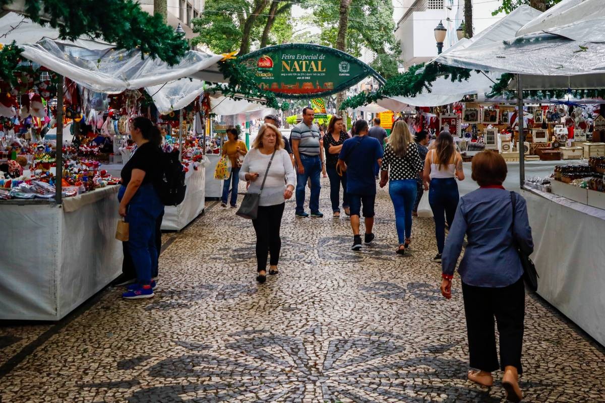 Feiras de Natal de Curitiba começam nesta quarta-feira (19); veja programação