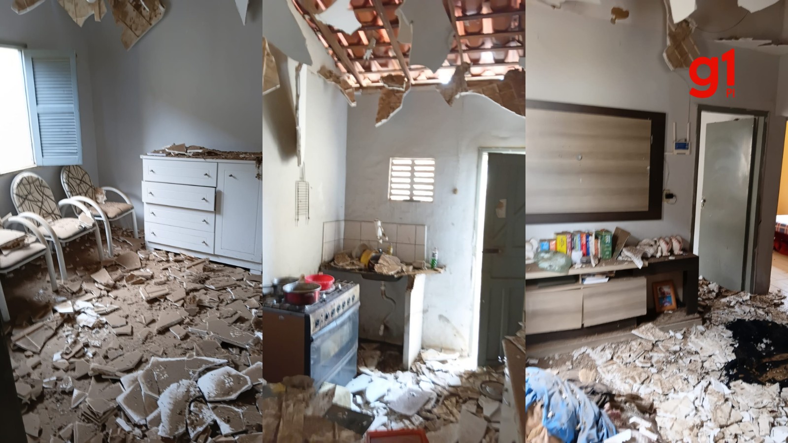 Explosão dentro de casa deixa homem gravemente ferido em Oeiras; suspeita de vazamento de gás