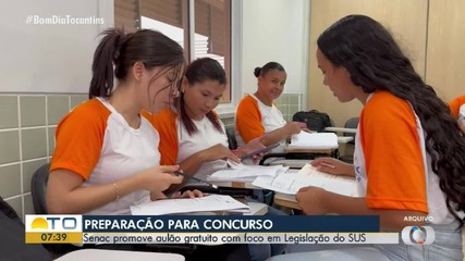 Senac promove aulão gratuito com foco em legislação do SUS