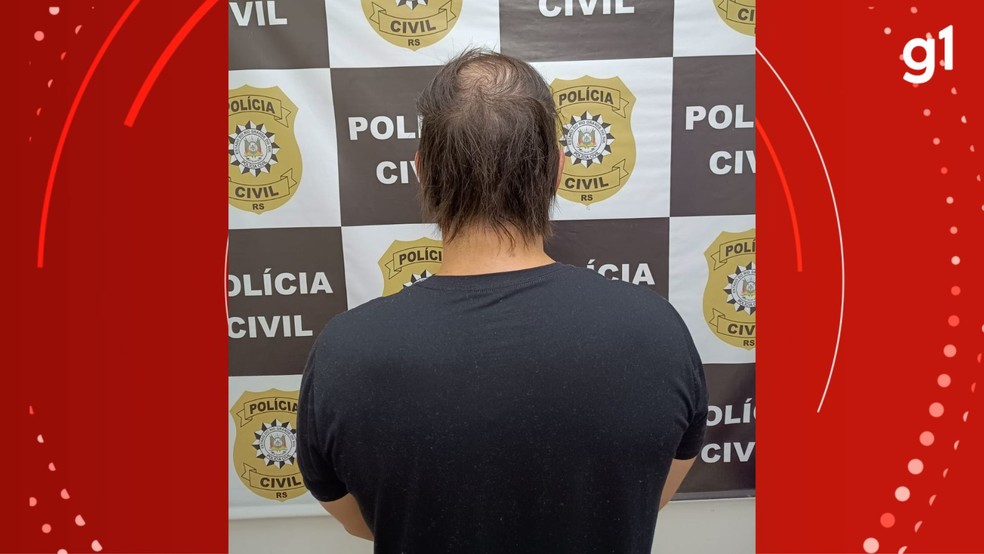 Prisão de suspeito de estuprar adolescentes e armazenar pornografia infantil — Foto: Divulgação/Polícia Civil