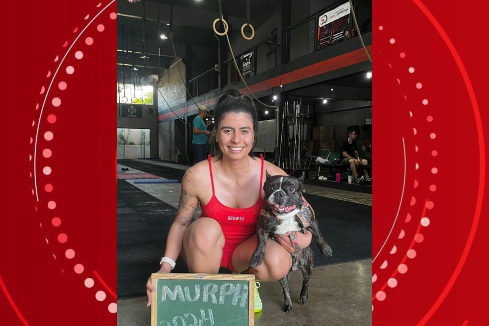Além de ser advogada, Juliane também pratica crossfit. — Foto: Reprodução