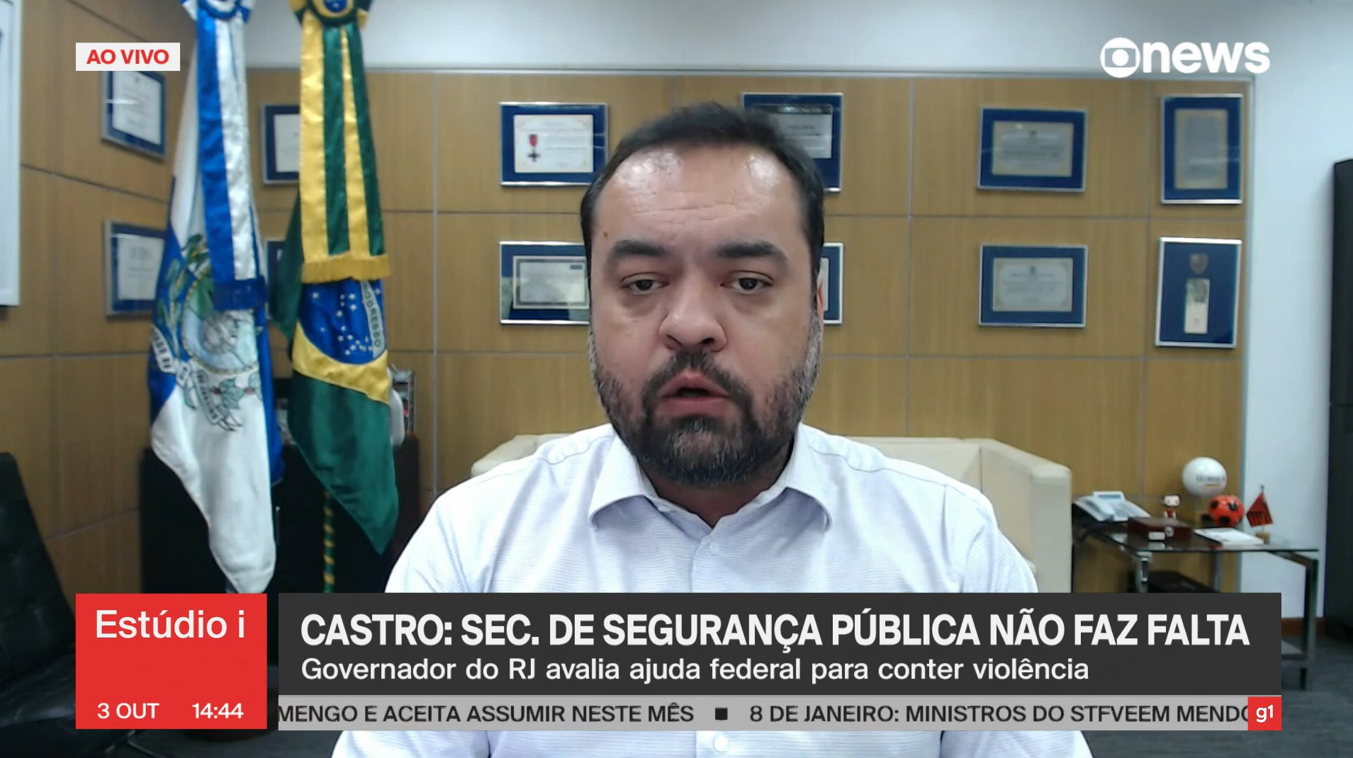 Recriada, Secretaria de Segurança do RJ foi criticada pelo próprio ...