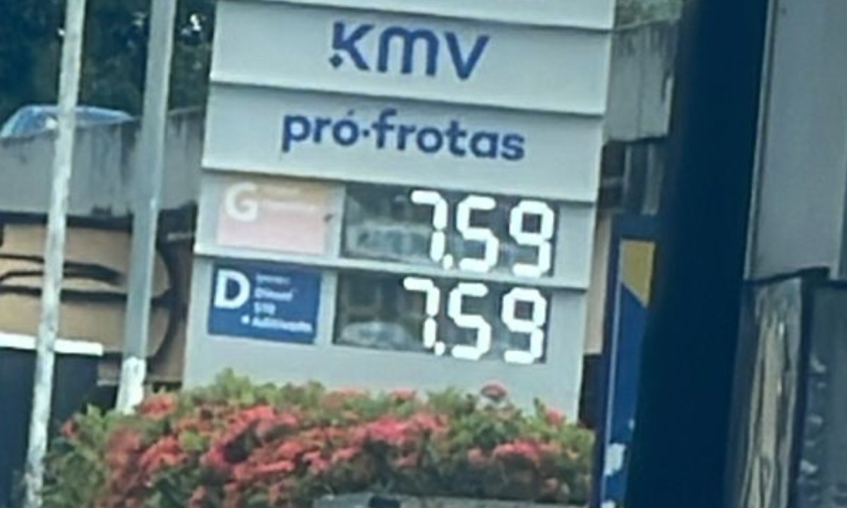 Preço da gasolina tem segundo aumento em menos de um mês e chega a R$ 7,59 em postos de Manaus