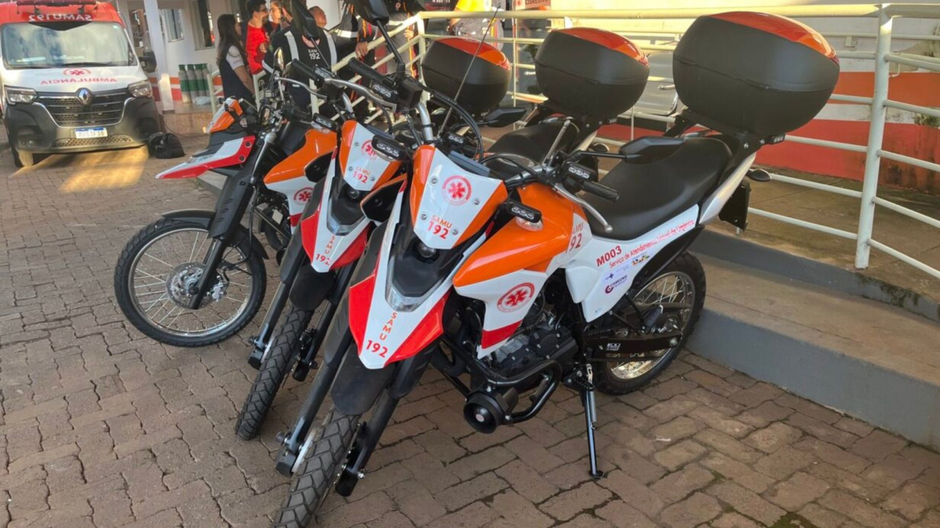 Motolâncias do Samu prometem reforçar atendimentos e agilizar primeiros socorros em Patos de Minas