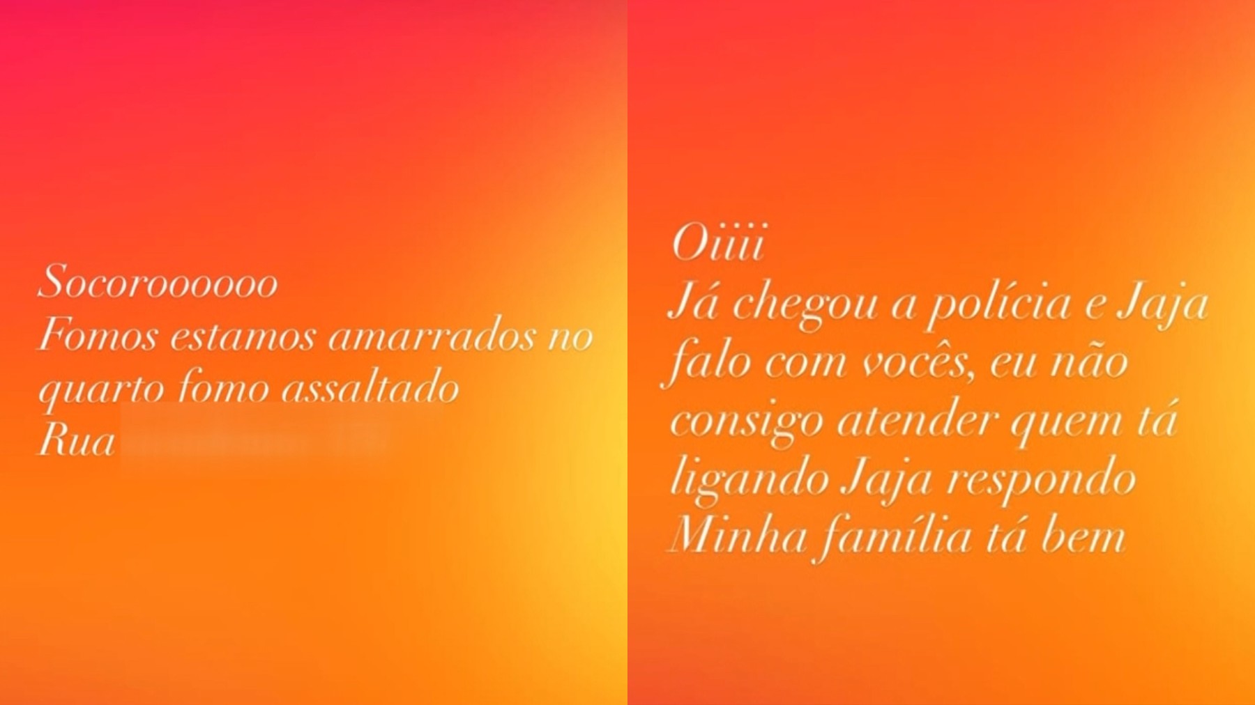 'Estamos amarrados no quarto': família usa stories no Instagram para pedir socorro e seguidores salvam eles de assalto acionando a PM, no Paraná