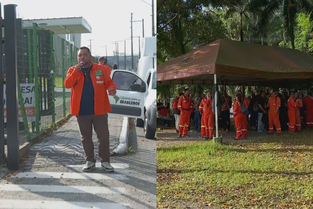 Petroleiros entram em greve por reajuste salarial e melhores condições de trabalho em Cubatão