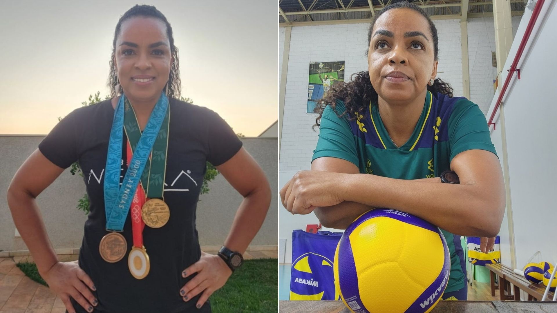 Sesc Verão 2026: medalhistas olímpicas Fofão e Kátia Monteiro realizam desafio de vôlei em Bauru