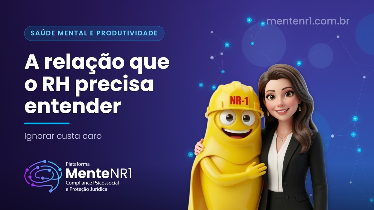 Saúde mental e produtividade: a relação que o RH precisa entender