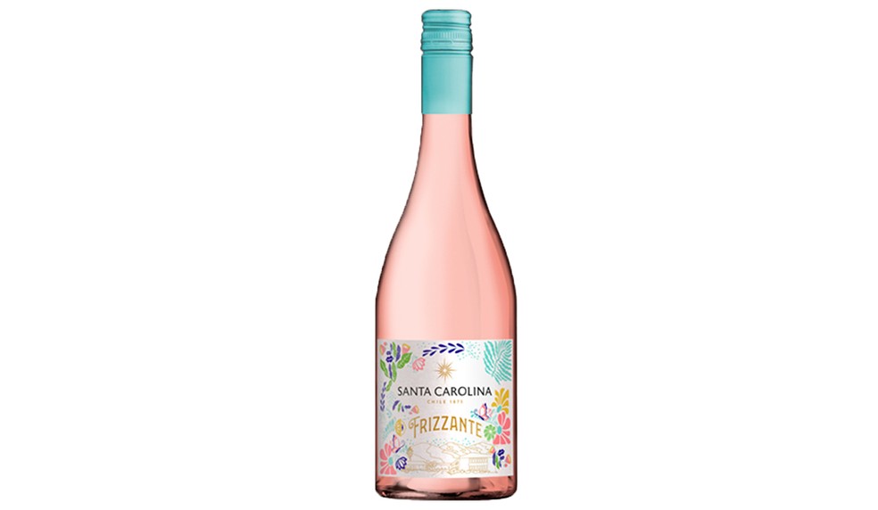 Vinho frisante assinado pela centen&aacute;ria vin&iacute;cola chilena Santa Carolina. &mdash; Foto: Divulga&ccedil;&atilde;o