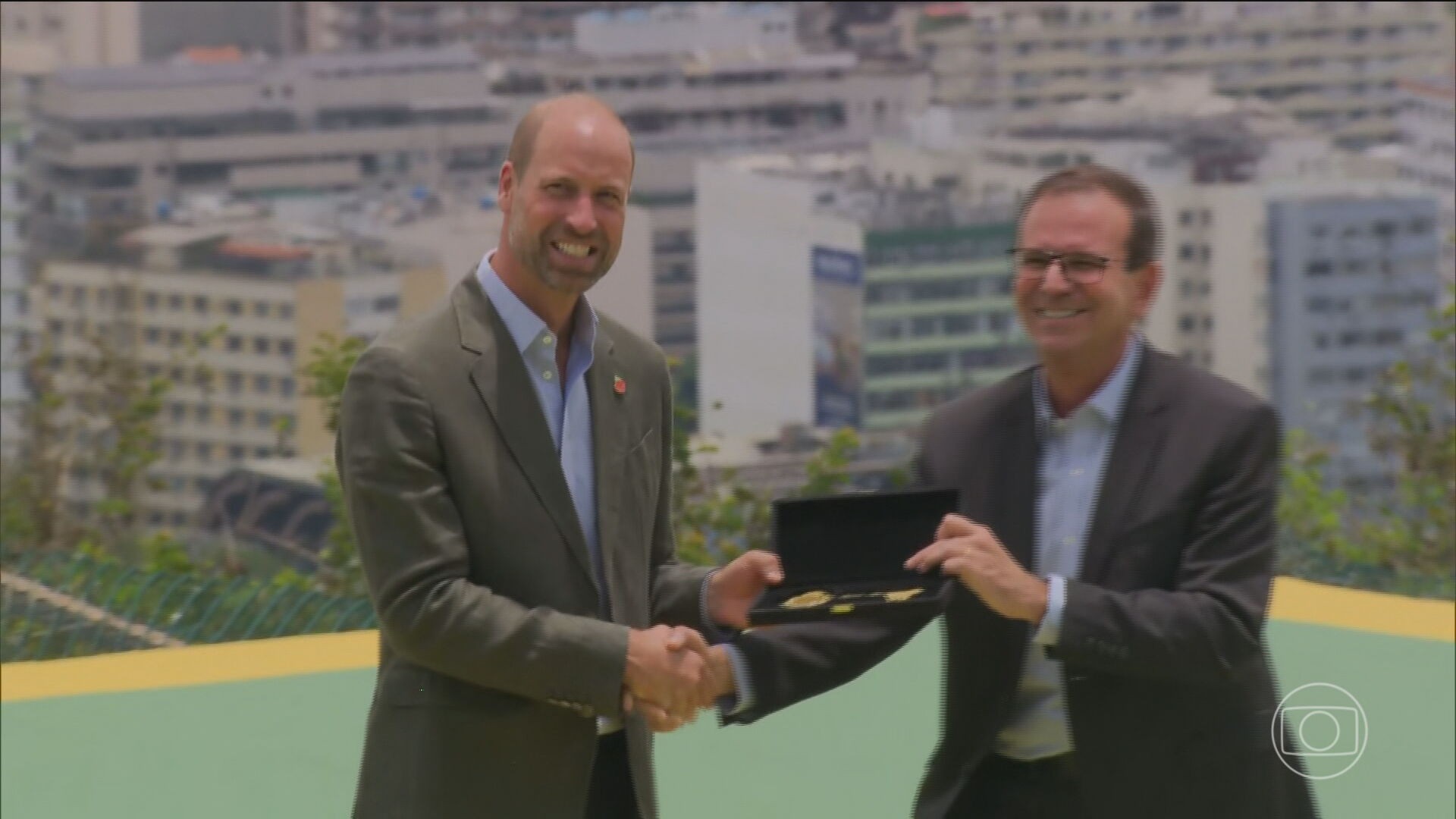 Primeira visita oficial do príncipe William ao Brasil começa pelo Rio