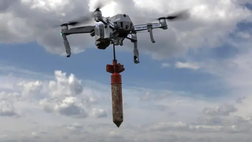 Os militares ucranianos têm usado drones extensivamente contra a Rússia. — Foto: Getty Images via BBC