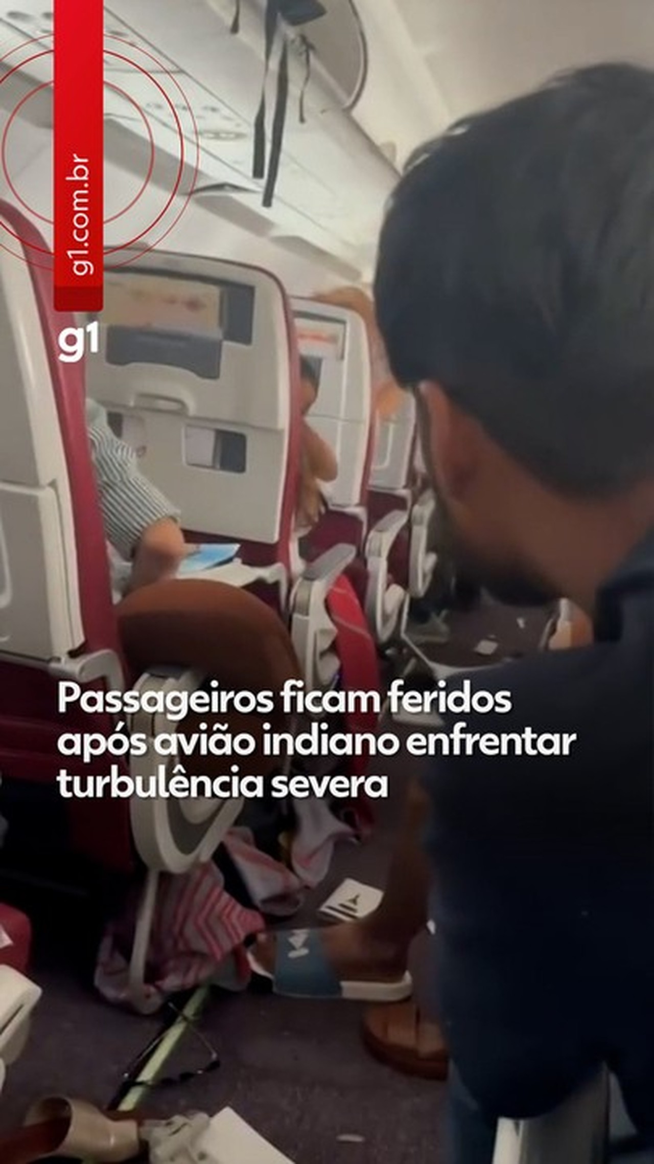 Passageiros ficam feridos após turbulência severa em voo entre Tailândia e Índia