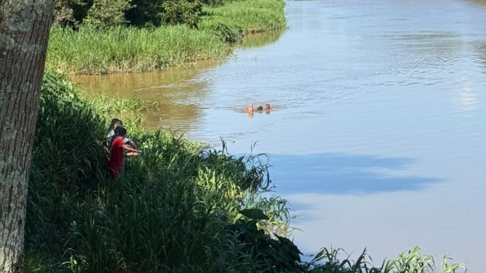 Homem é resgatado do Rio Paraíba com braços quebrados em São José dos Campos, SP