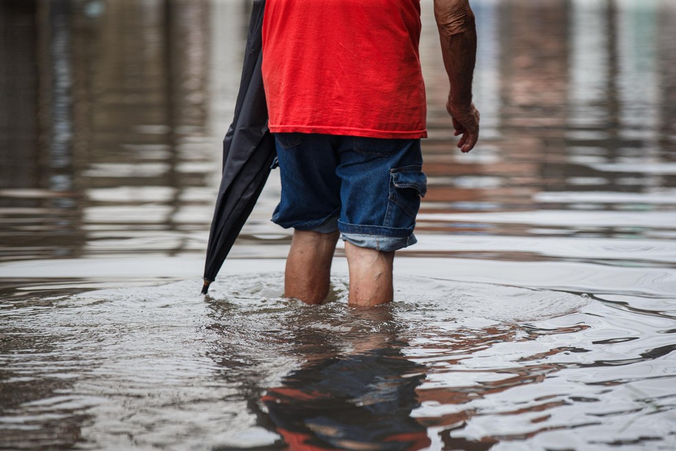 Inmet emite aviso de chuvas intensas para municípios do Ceará — Foto: Davi Rocha/SVM