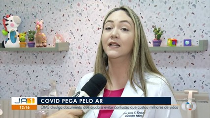 Organização Mundial da Saúde diz que Covid-19 também se espalha pelo ar
