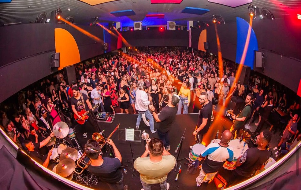 Temporâneo no clube AABB, em Brasília — Foto: Instagram/Reprodução