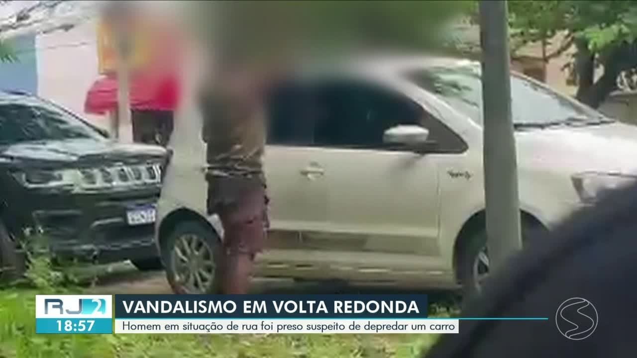 ACIdene Entre Carro e Moto Deixa Jovem Ferido em Volta Redonda | Sul do rio e costa verde
