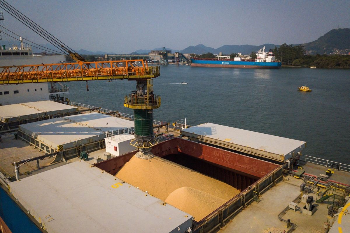 Porto de Santos registra recorde de movimentação de cargas em novembro 