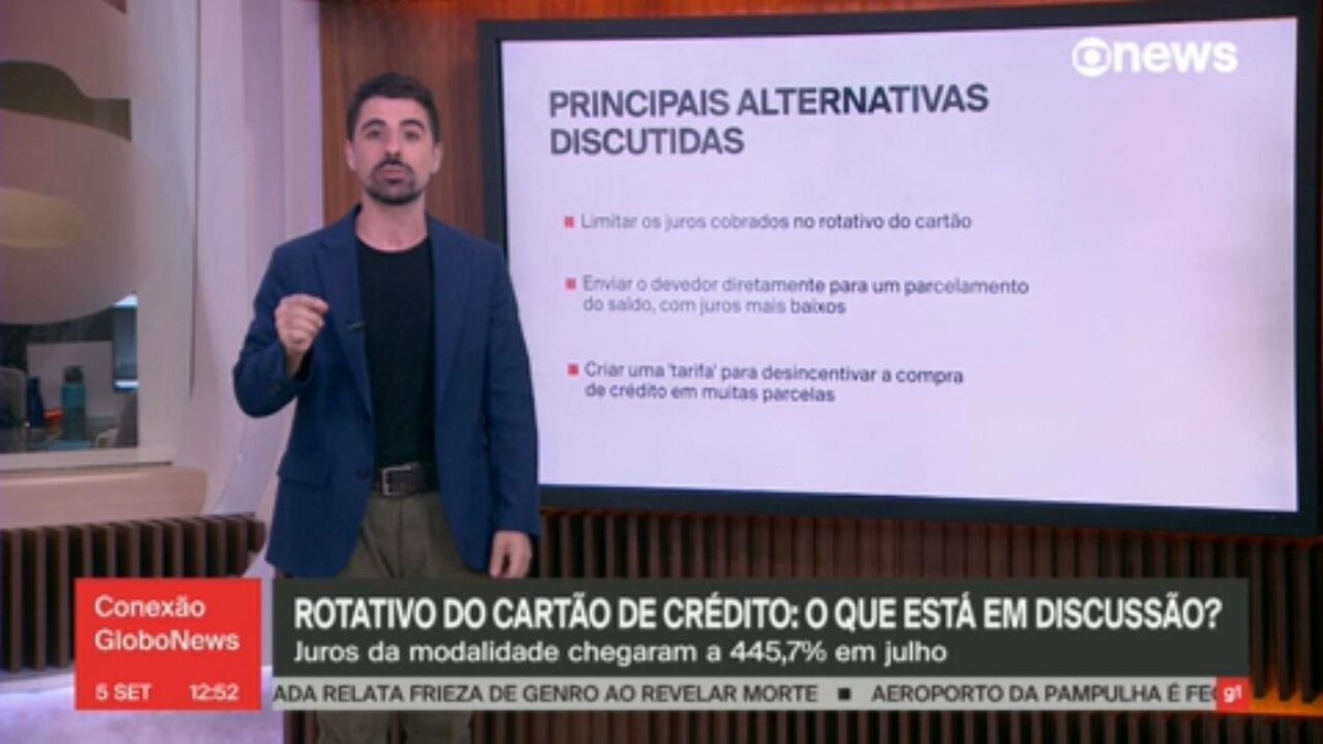 Cartão de crédito: presidente do BC diz que todo mundo 'precisa ceder um pouco' e que 'não fazer nada é um problema'