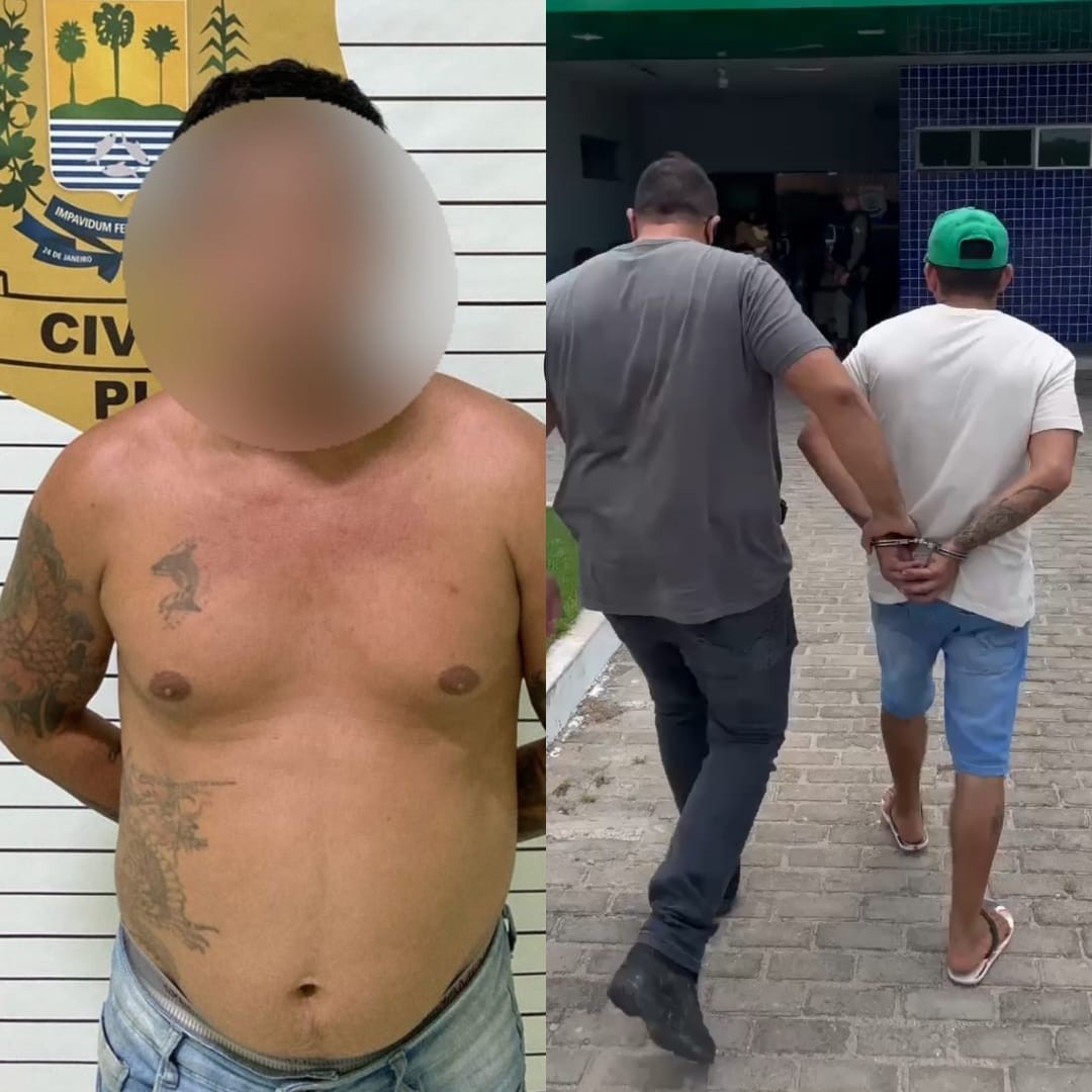 Homem é preso um dia depois da esposa, suspeitos de vender droga em comércio em Parnaíba