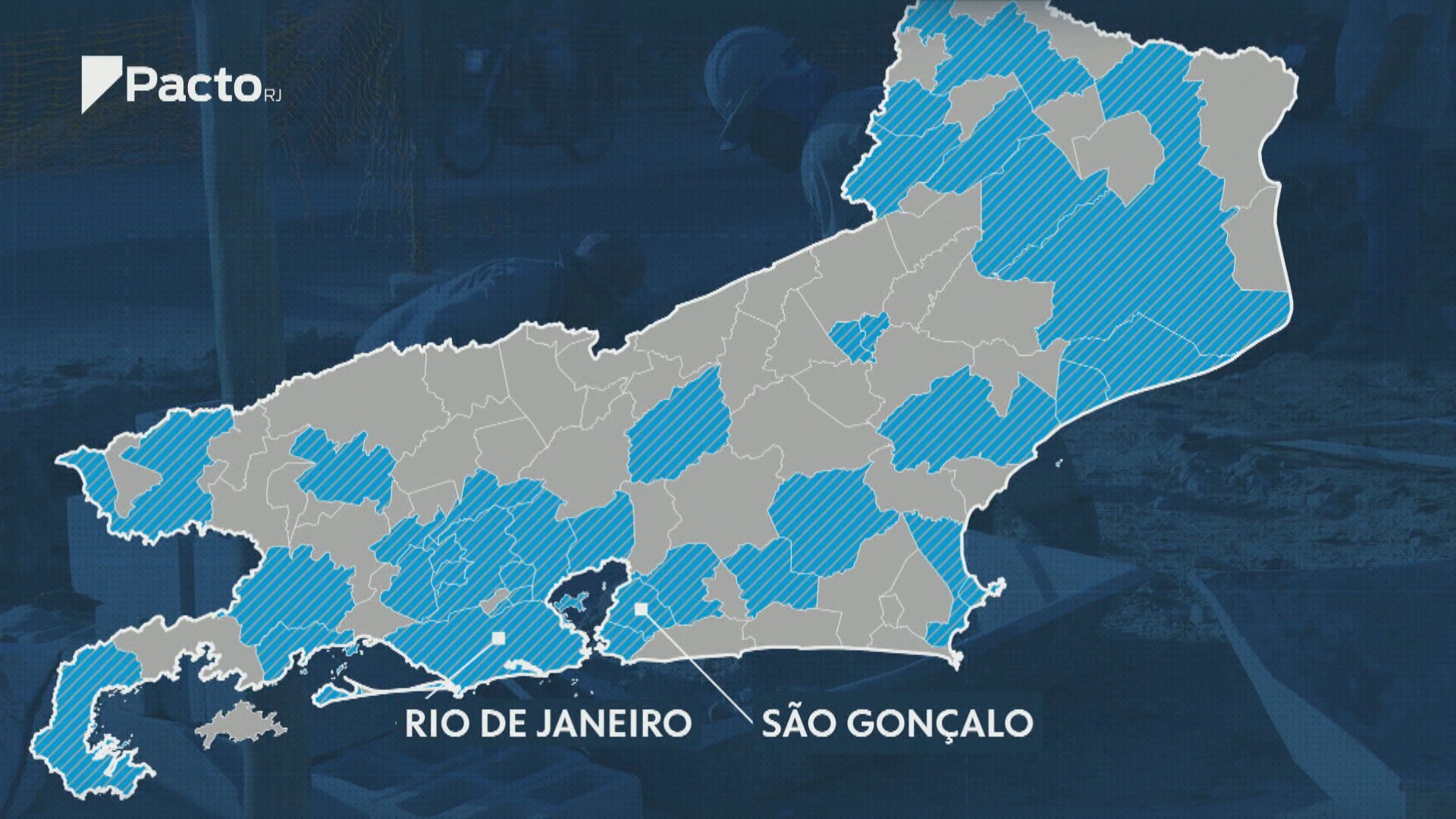 Promessa de campanha de Cláudio Castro, Pacto RJ tem obras paradas