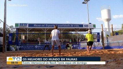 Evento internacional de Beach Tennis segue até domingo (22)