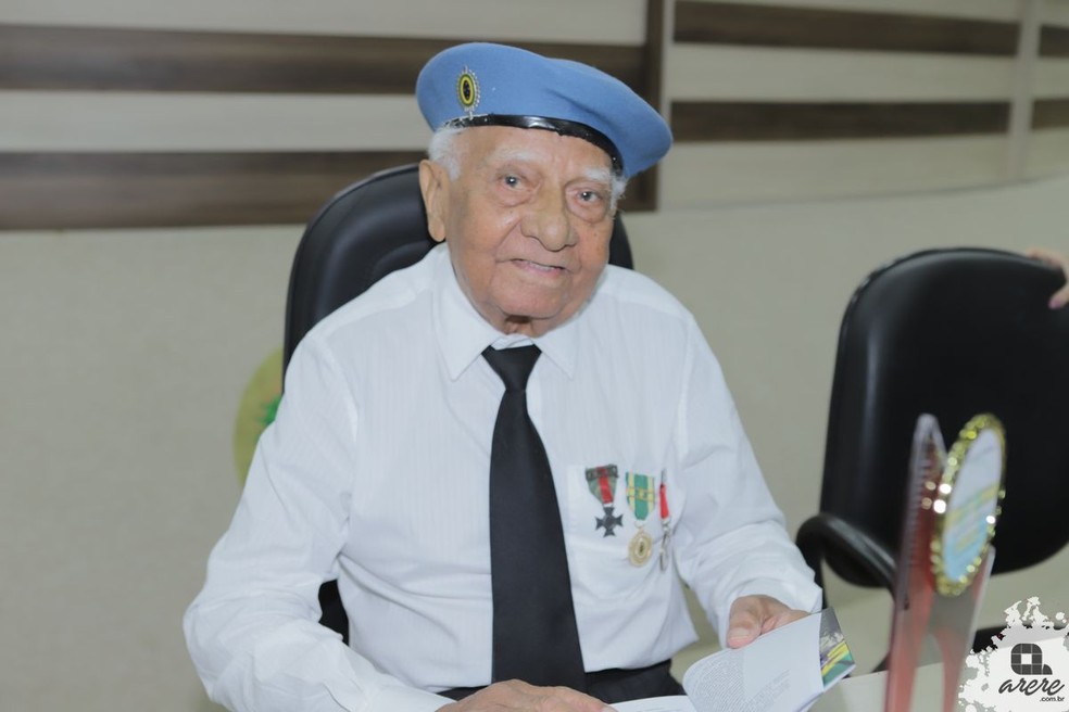 Eurypedes Pamplona morreu aos 104 anos, em Salvador — Foto: Arquivo pessoal