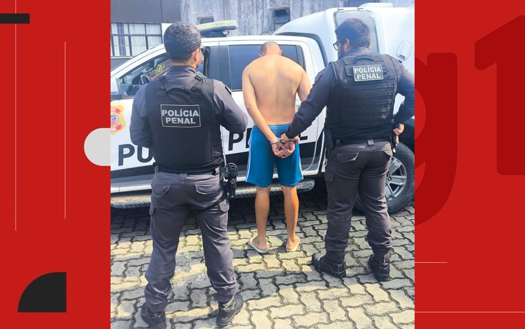 Detento se entrega espontaneamente após escapar de Conjunto Penal na Bahia durante reparo na rede elétrica 