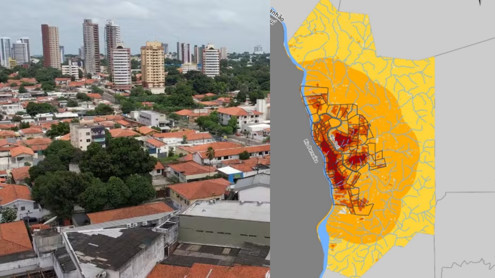 'Territórios de resfriamento': Teresina é uma das cinco cidades brasileiras selecionadas para projeto contra ilhas de calor; redução de 5°C