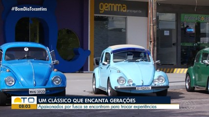 Apaixonados por fusca se reúnem para troca de experiências