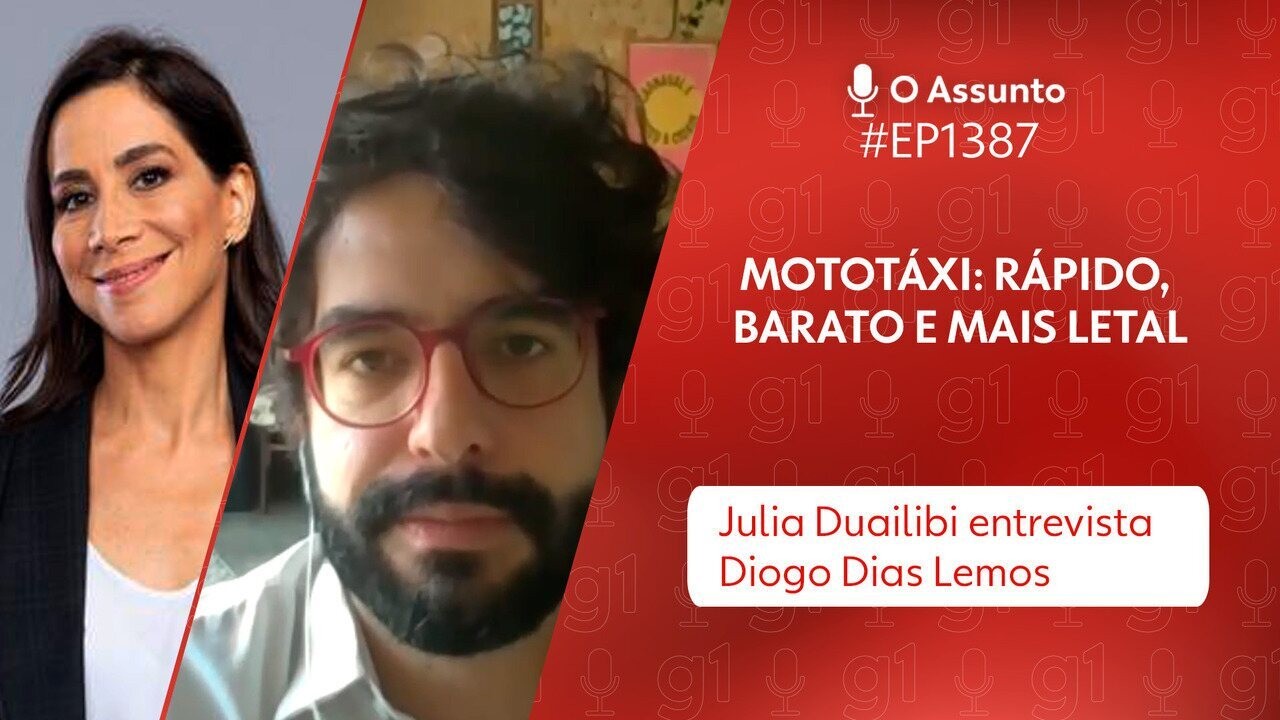 O Assunto #1387: A polêmica sobre o serviço de moto por aplicativo 