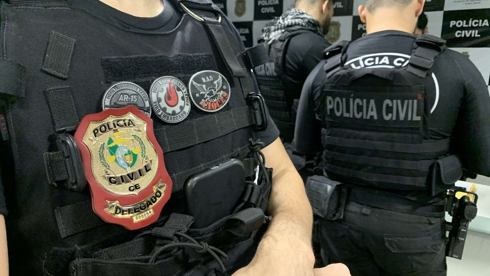 Polícia Civil prende professor condenado por estupro de aluna adolescente em Fortaleza. — Foto: Polícia Civil/Reprodução
