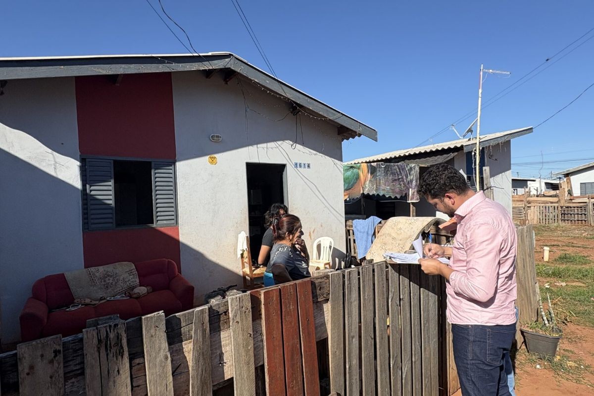 Fiscalização identifica venda e aluguel irregulares de imóveis na antiga Comunidade Mandela em Campo Grande
