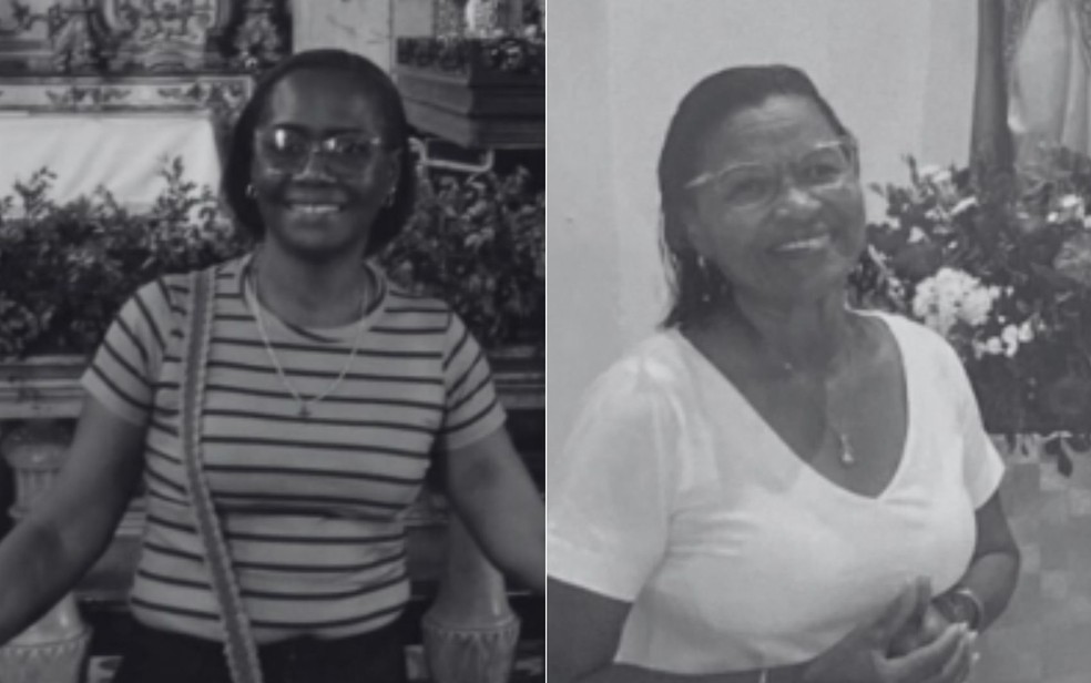 Vítimas do desabamento em Salvador — Foto: Redes sociais