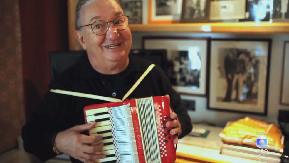 Morre em São Paulo o músico Caçulinha, aos 86 anos — Foto: Reprodução/TV Globo