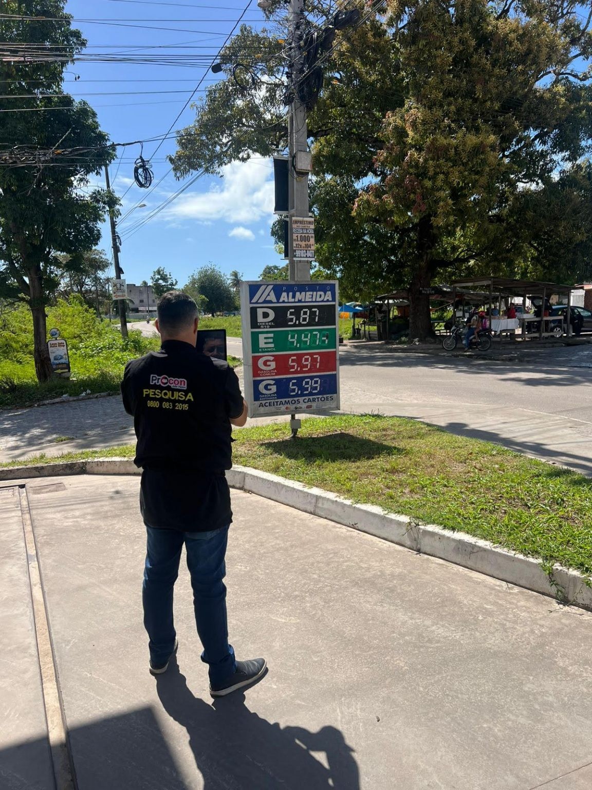 69 postos são autuados pelo Procon por aumento de até R$ 0,40 no preço da gasolina, em João Pessoa