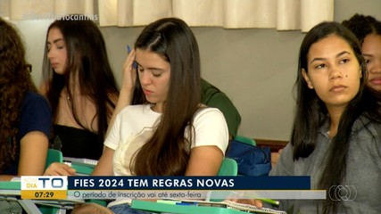 Inscrições do FIES 2024 terminam nesta sexta-feira (15)
