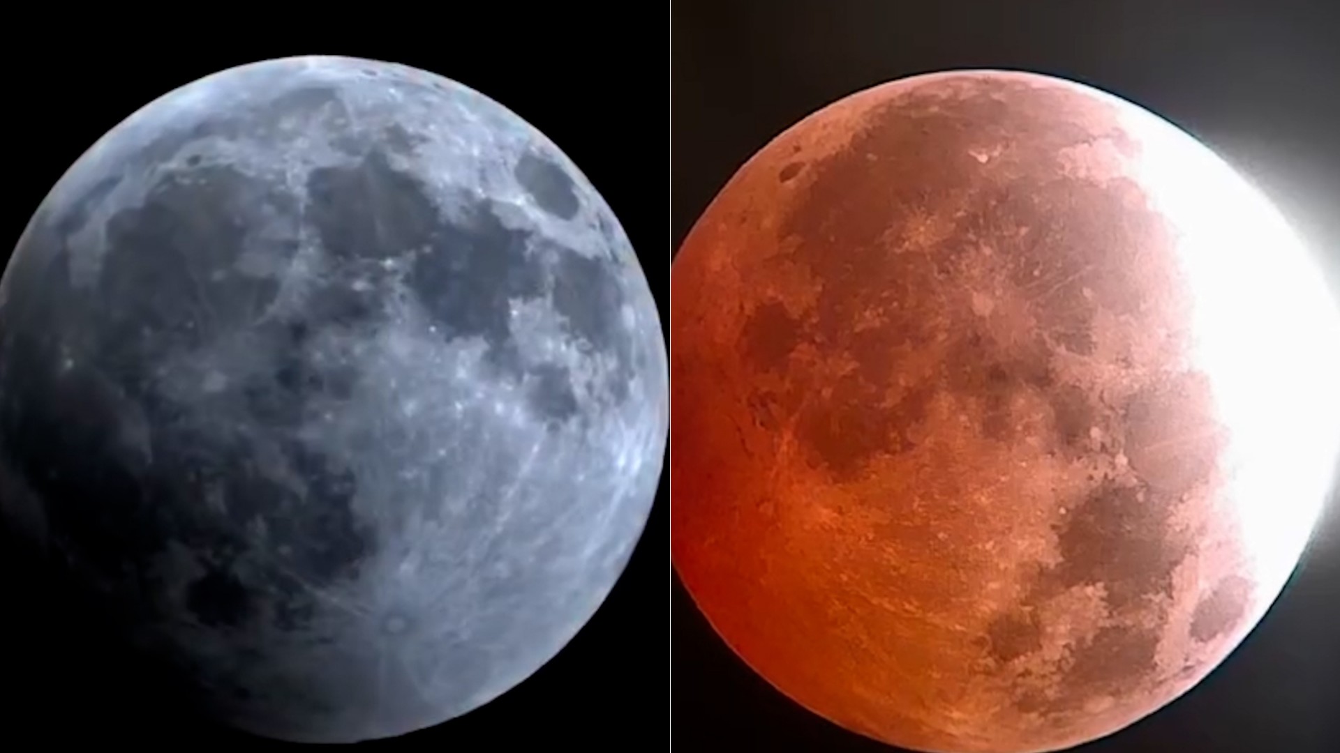 Timelapse registra eclipse lunar parcial nos Lençóis Maranhenses; VÍDEO