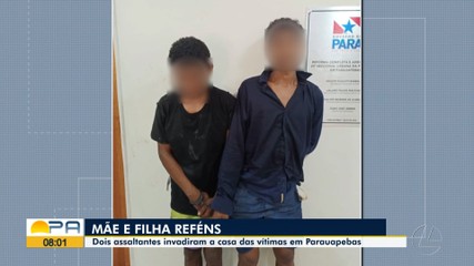 Dupla de assaltantes invade casa e mantém mãe e filha reféns no Pará