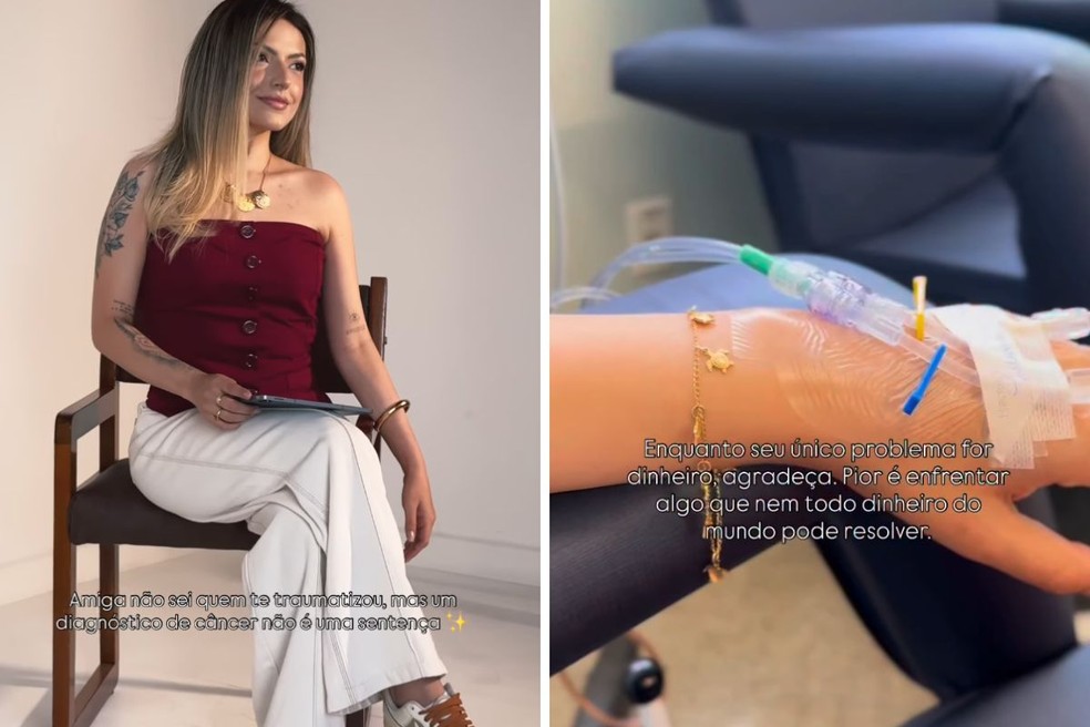 Cibele Marchis, de 28 anos, compartilhava com os seguidores a rotina, incluindo a batalha contra um câncer raro desde 2024 — Foto: Reprodução/Redes sociais