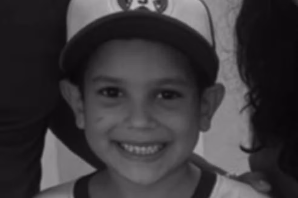 Arthur Kenay Andrade De Oliveira morreu aos 8 anos — Foto: Reprodução/Redes sociais