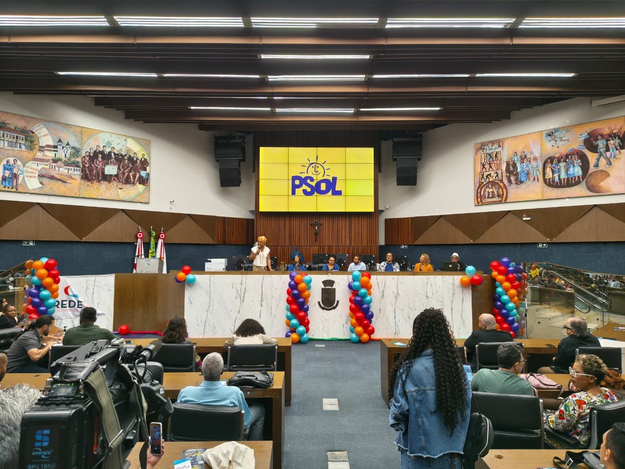 PSOL e Rede oficializam Áurea Carolina ao Senado e confirmam Duda Salabert e Célia Xakriabá na chapa federal